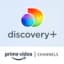 Logo Discovery+ Amazon Channel